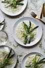 Instant Pot Charred Leek And Asparagus Risotto Sa002