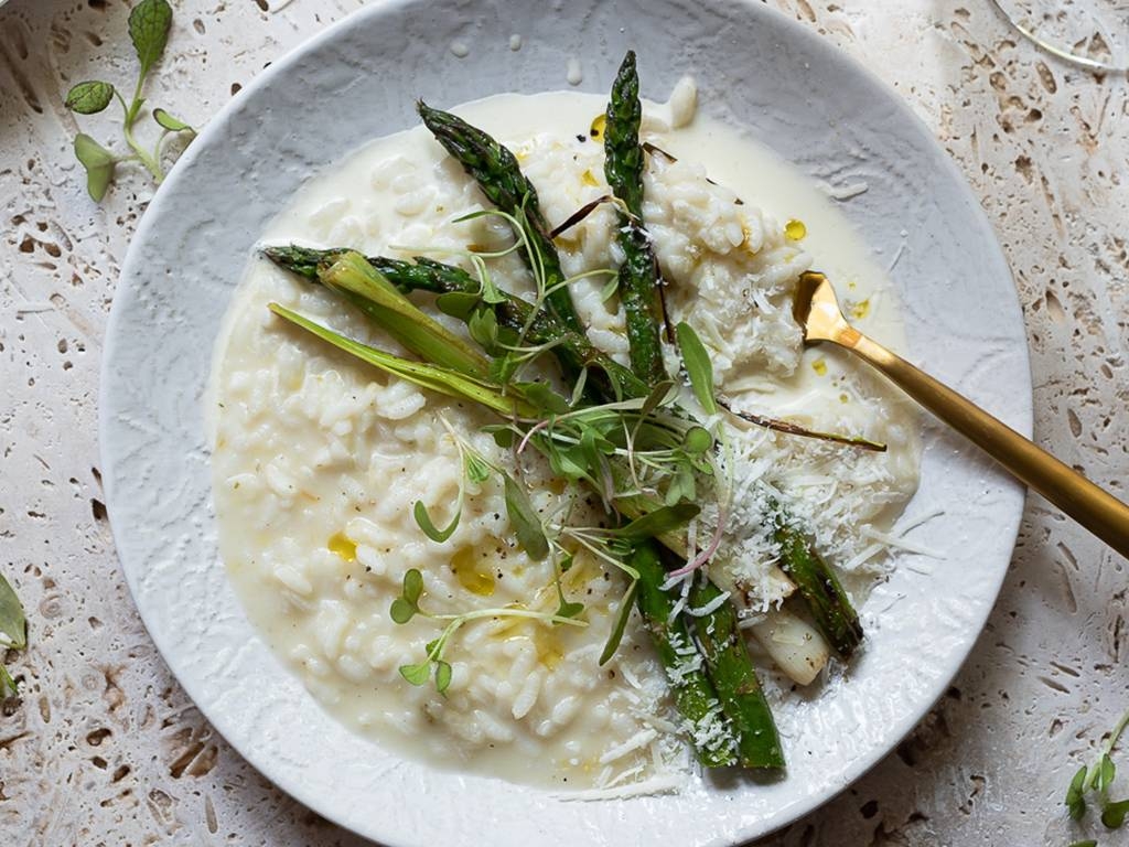 Charred Leek and Asparagus Risotto Recipes Instant Brands South Africa