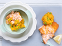 Salmon Peas And Sweet Potato Mash