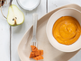 Sweet Potato Pear Cinnamon And Coconut Cream Puree