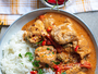 Thai Chicken Coconut Curry With Coconut Infused Jasmine Rice